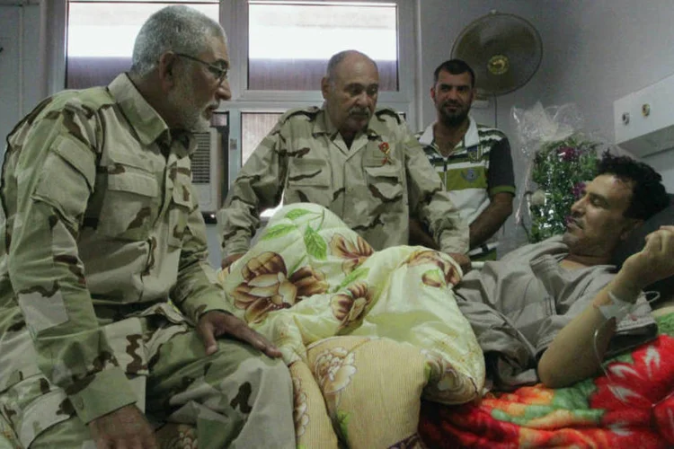 Xiita ferido: violência no Iraque tem piorado desde que militantes do EIIL tomaram grandes áreas (Essam Al-Sudani/Reuters)