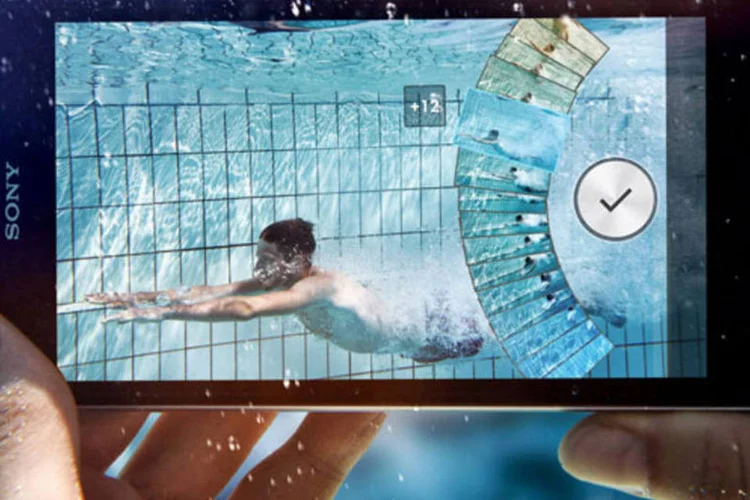 Novo smartphone da Sony, Xperia Z1: lançado nesta manhã durante a IFA 2013, dispositivo da Sony é à prova d'água e tem câmera de 20,7 megapixels (Divulgação)