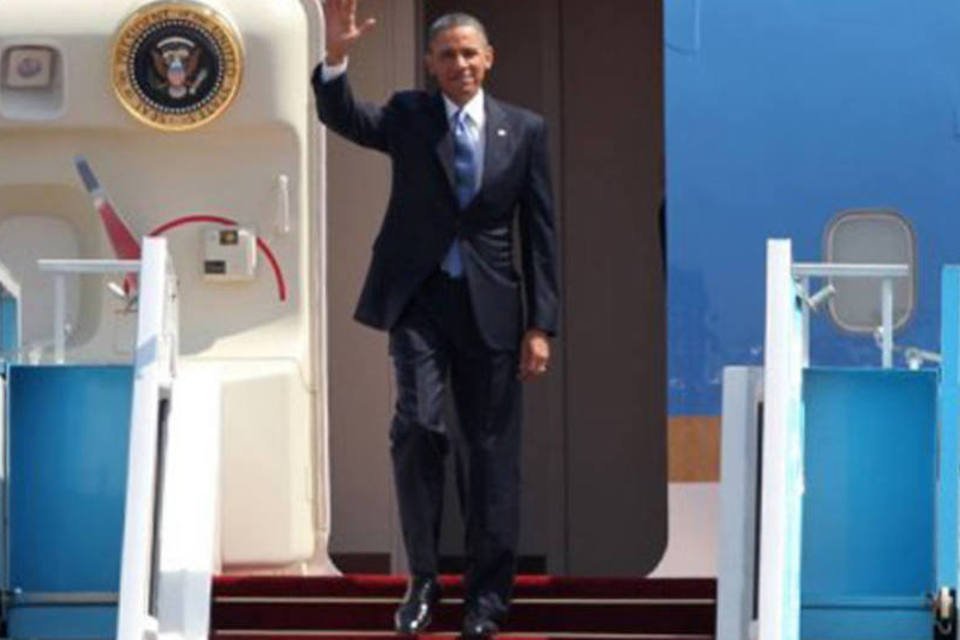 Obama chega em Israel na 1ª visita ao país como presidente