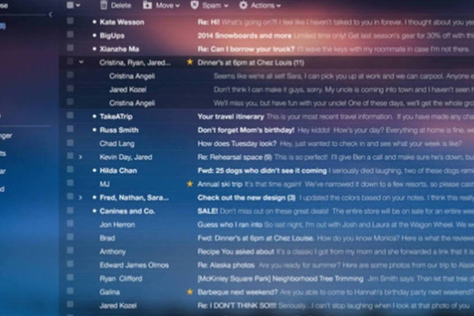 Yahoo! Mail ganha novo design com fotos do Flickr