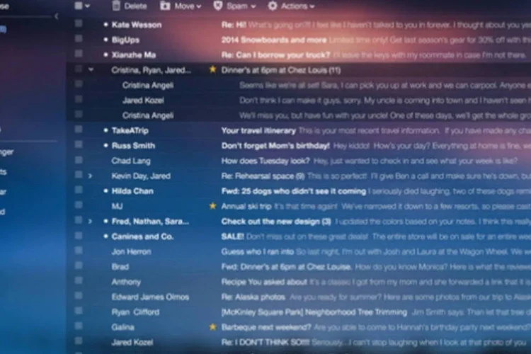 Yahoo! Mail ganha novo design com fotos do Flickr: a empresa liderada por Marissa Mayer salientou compatibilidade da interface com diferentes dispositivos (Reprodução)
