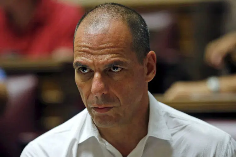 
	O ex-ministro grego da Economia Yanis Varoufakis: de acordo com Varoufakis, era poss&iacute;vel prever uma sa&iacute;da da Gr&eacute;cia da zona do euro
 (Jean-Paul Pelissier/Reuters)