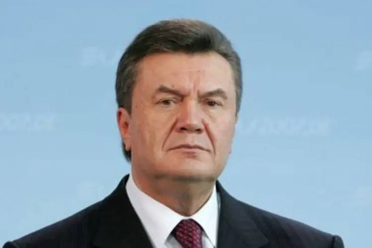 Presidente da Ucrânia, Viktor Yanukovich (.)