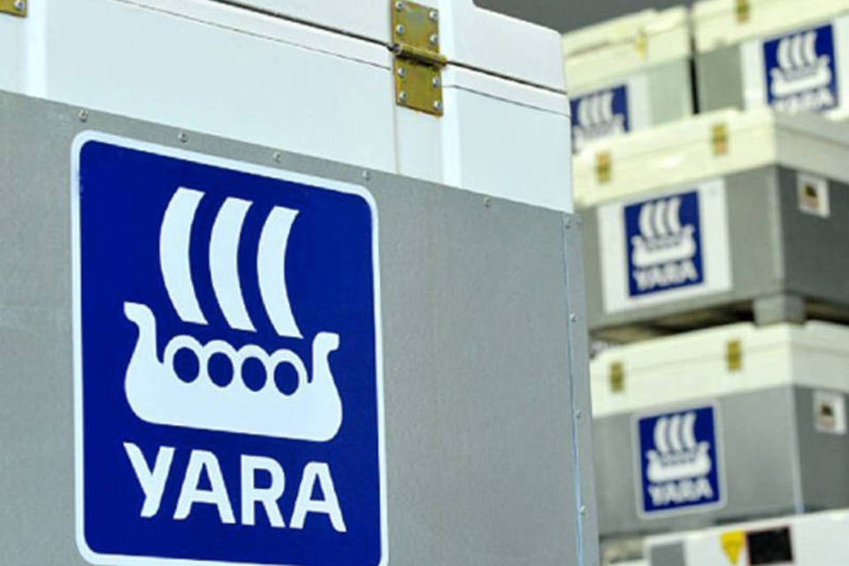 Lucro líquido da Yara cai 36% no 4º tri de 2012