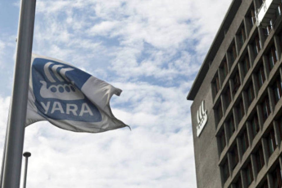 Lucro da Yara cai 33,2% no 2º trimestre fiscal