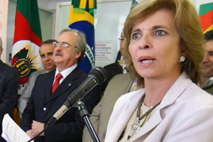 A candidata do PSDB ao governo do RS, Yeda Crusius, ausente no debate, foi o principal alvo dos presentes (Divulgação)