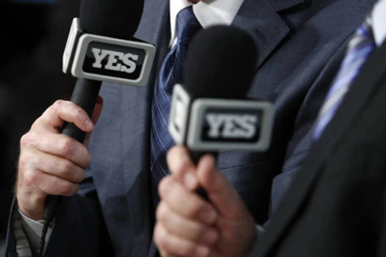 
	Canal &eacute;&nbsp;respons&aacute;vel pela transmiss&atilde;o dos jogos de baseball dos Yankees e de basquete do Brooklyn Nets para 15 milh&otilde;es de assinantes
 (Danny Moloshok/Reuters)