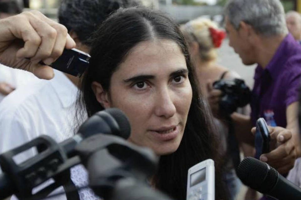 Cubana Yoani Sánchez diz que marido foi solto em Havana