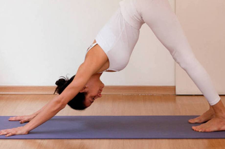 Yoga Pose: Wide-Angle Seated Forward Bend