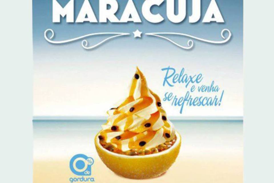 Yoggi lança Frozen Yogurt sabor maracujá