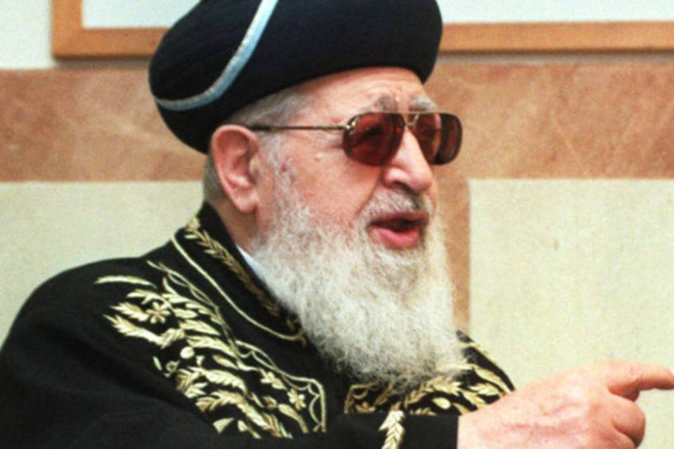 Morre o influente rabino sefardi Ovadia Yosef, aos 93 anos