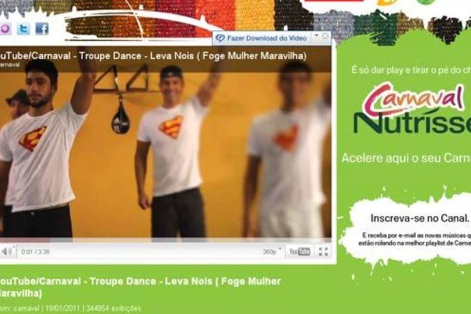 YouTube cria canal para transmitir carnaval de Salvador