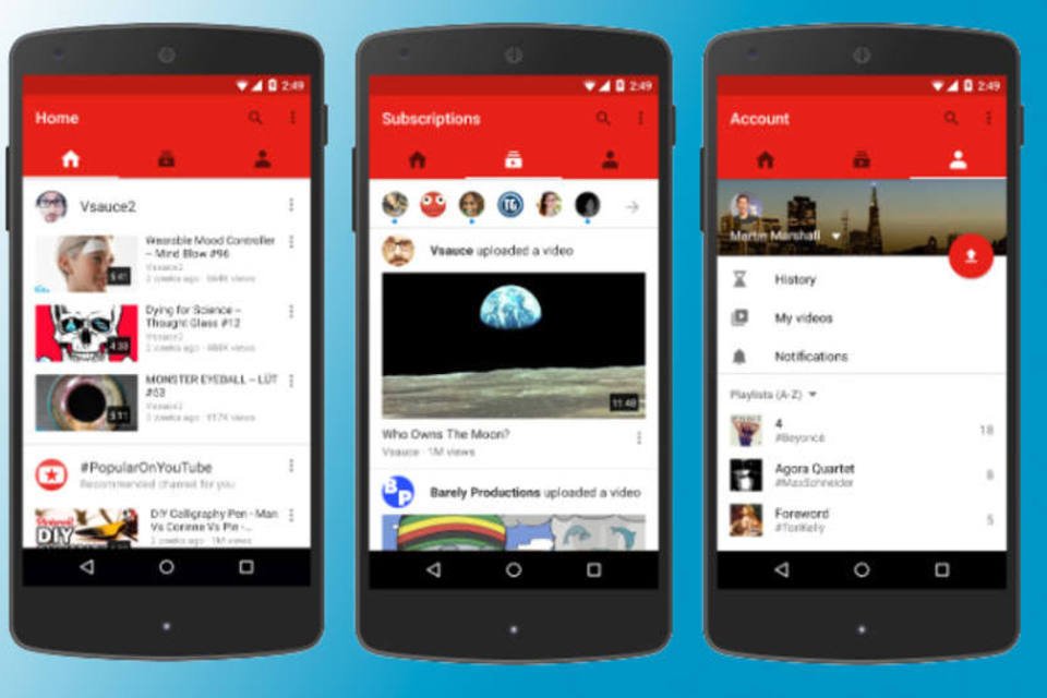 YouTube no Android agora carrega vídeos sem interrupções