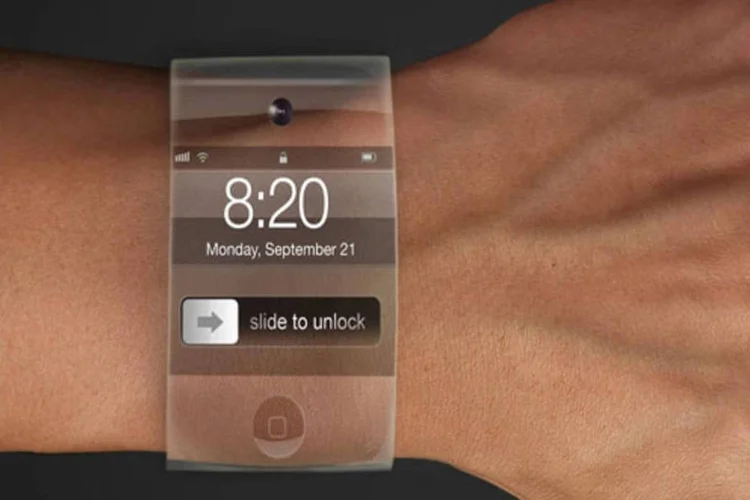 
	Ilustra&ccedil;&atilde;o do designer Yrving Torrealba mostra como pode ser o iWatch: Apple enfrenta problemas na fabrica&ccedil;&atilde;o do suposto gadget, diz jornal
 (Yrving Torrealba)