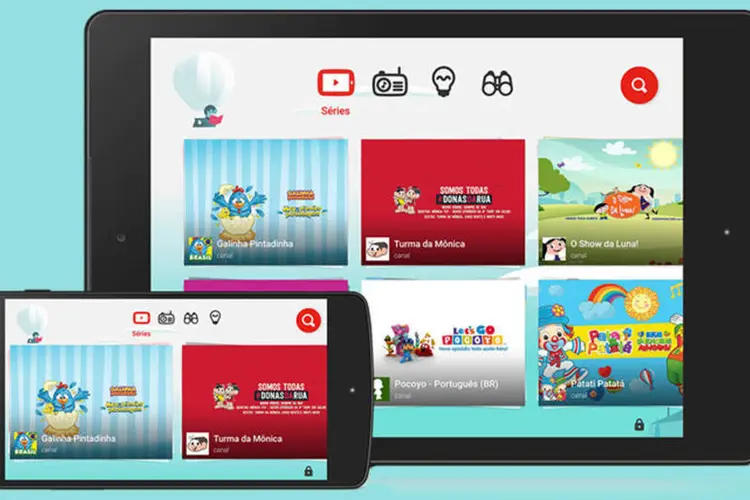 YouTube Kids: app tem conteúdo educativo com foco em crianças entre 2 e 8 anos de idade (Divulgação/Google)