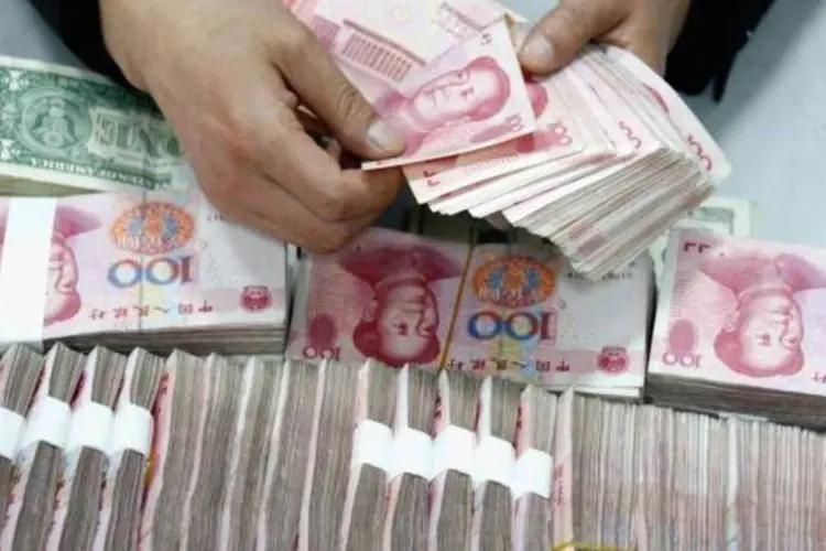 Yuan: diversos economistas chineses têm advertido sobre os perigos para a China e para outros países em desenvolvimento (Getty Images)