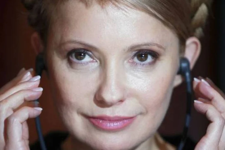 Tymoshenko está contente com o tratamento dos médicos na clínica da cidade de Kharkiv, em particular com os especialistas alemães que a atendem (Andreas Rentz/Getty Images)