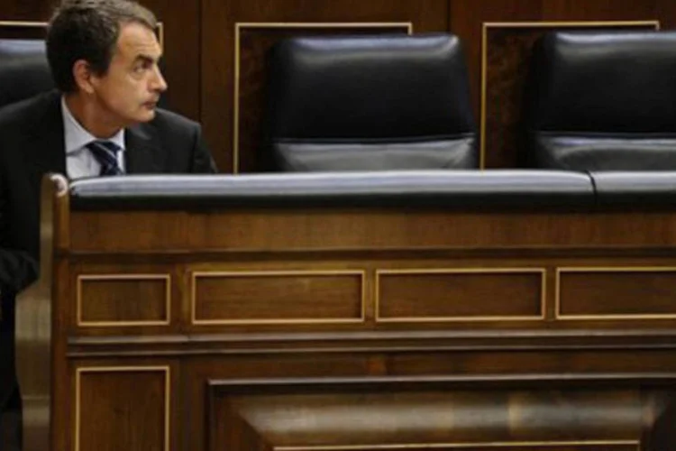 José Luis Rodríguez Zapatero, primeiro-ministro espanhol: reforma torna mais fácil e barato para as empresas demitirem seus funcionários (Pierre-Philippe Marcou/AFP)