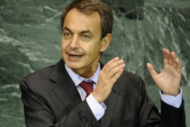 O presidente do governo espanhol, José Luis Rodríguez Zapatero (Emmanuel Dunand/AFP)
