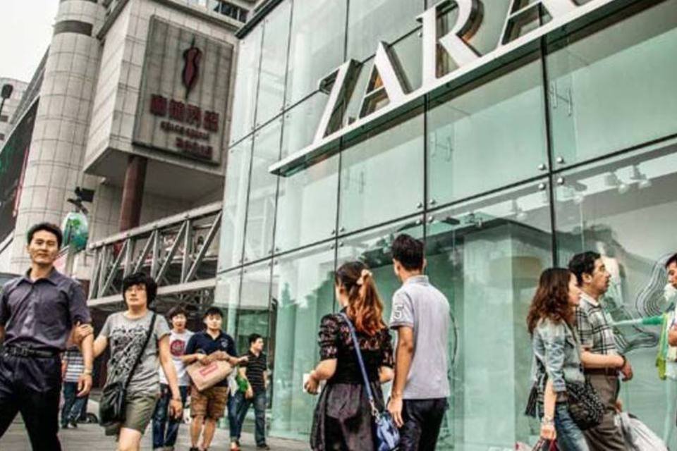 Inditex, proprietária da Zara, cresce na China