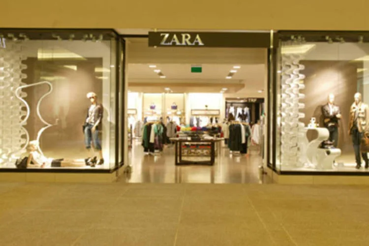 Loja da Zara em São Paulo: Gap e H&M, outras duas importantes grifes, também expandiram suas lojas on-line neste ano (Mario Rodrigues/Veja São Paulo/VEJA)