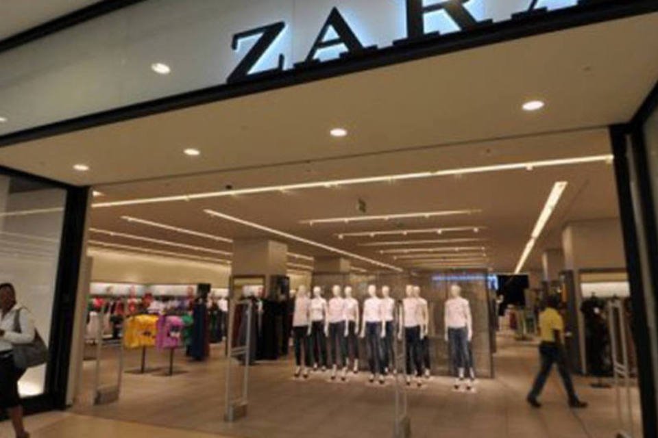 Lucro da Zara dispara no primeiro semestre