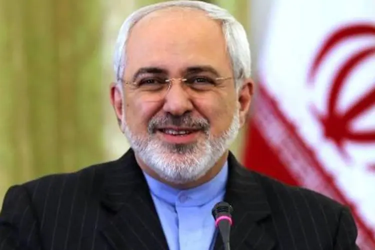 Mohamad Javad Zarif, ministro das Relações Exteriores iraniano: "nossa política estrangeira despojou Israel de sua calma e de seu conforto" (Atta Kenare/AFP)
