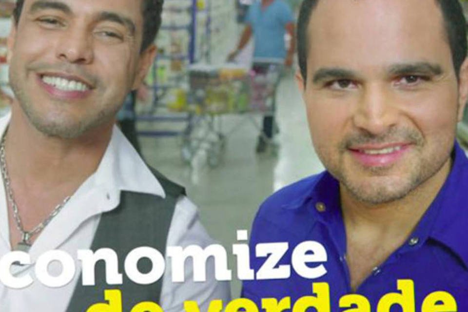 Tenda estreia campanha com Zezé Di Camargo & Luciano