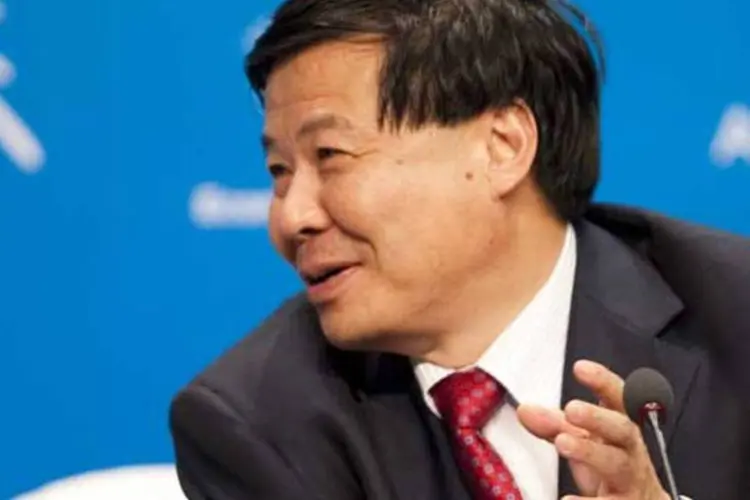 Zhu Guangyao, vice-ministro chinês de economia e finanças: declarações de Zhu sobre a economia foram dadas em um fórum da Universidade Tsinghua em Pequim (Victor Fraile/Getty Images)
