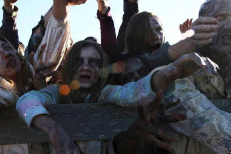 Zumbis do seriado americano Walking Dead: seres sobrenaturais são coisas da ficção, diz governo americano (Divulgação/Walking Dead)