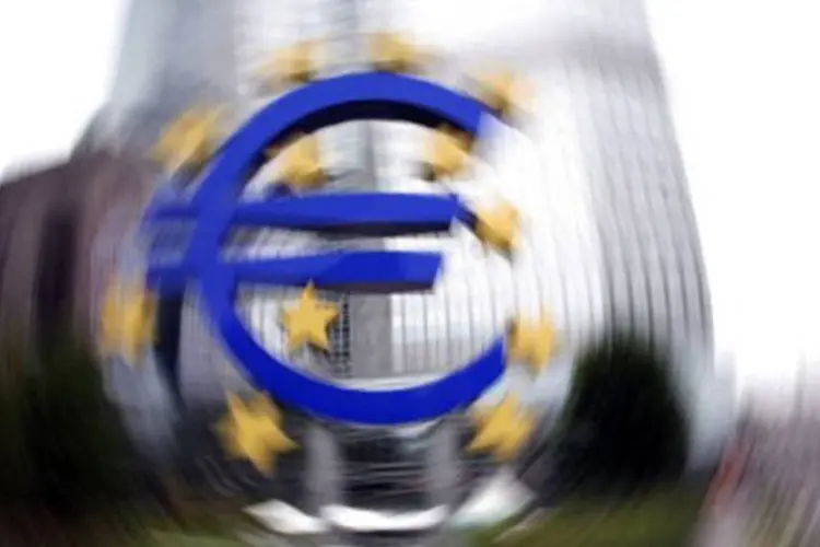 Zona do euro: empresas registraram no trimestre passado seu melhor desempenho em mais de seis anos (./AFP)