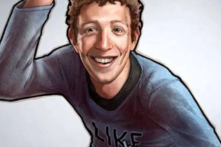 Mark Zuckerberg aparece na capa da revista de quadrinhos que conta sua história (Reprodução)
