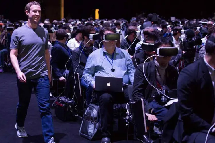 Mark Zuckerberg em lançamento de novo projeto do Facebook: até o momento, 200 apps já teriam sido desenvolvidos (Reprodução/Facebook)