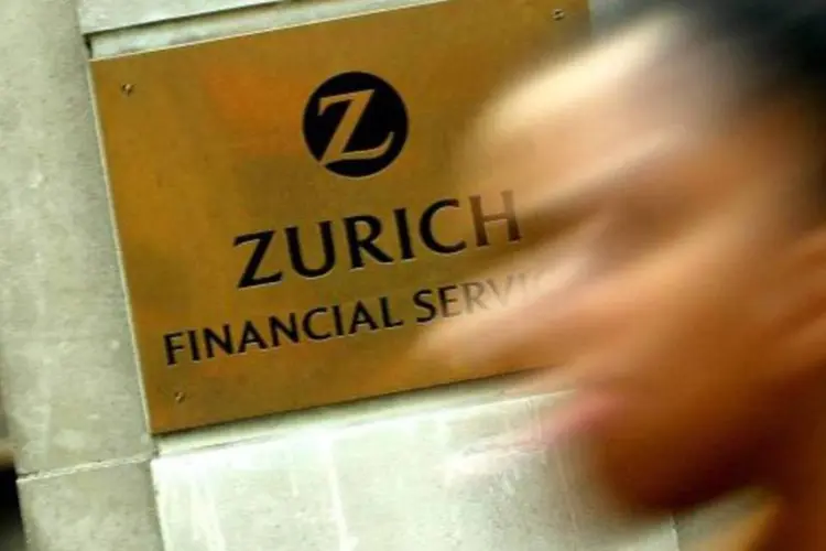 Logotipo do Zurich Financial Services, holding dona da Zurich Insurance (Scott Barbour/Getty Images)