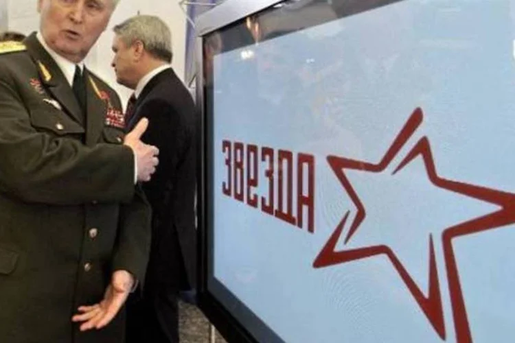 
	Logotipo da rede Zvezda
 (AFP)