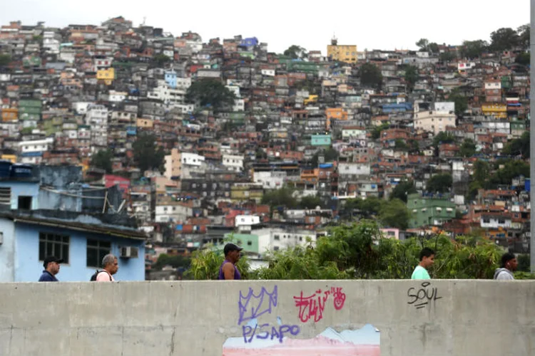 Rocinha: o policiamento na Rocinha segue reforçado com mais de 500 homens da Polícia Militar (Pilar Olivares/Reuters)