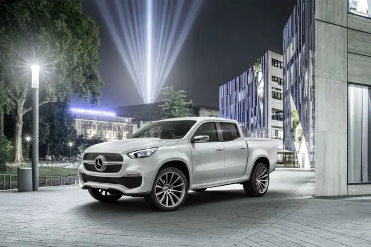 X-Class, primeira picape da Mercedes-Benz (Mercedes-Benz/Divulgação)