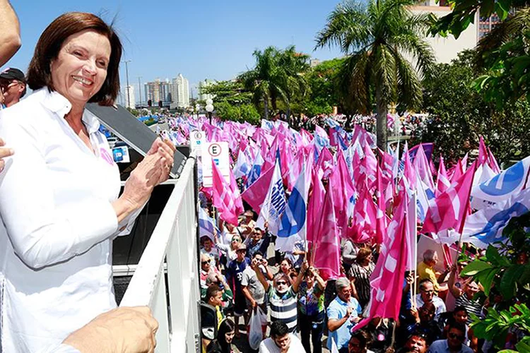 Ângela Amin (PP): candidata lidera a chapa em Florianópolis (Facebook/Reprodução)