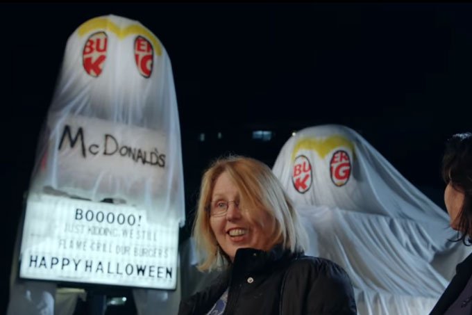 A provocação continua. BK cria filme de terror sobre o McDonald’s