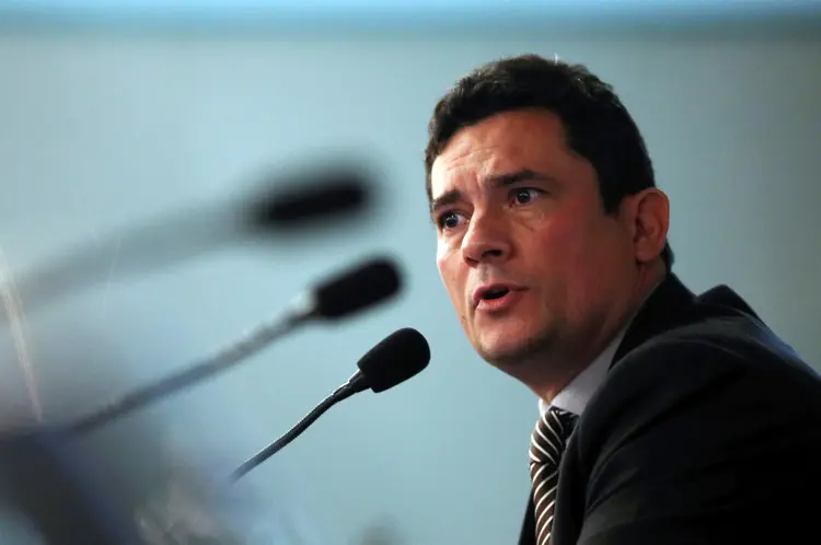 Sérgio Moro: o juiz ressaltou que Palocci é alvo de uma ação penal envolvendo a acusação de pagamento de propina devido a contratos de sondas para a exploração do petróleo na camada do pré-sal (Paulo Whitaker/Reuters)