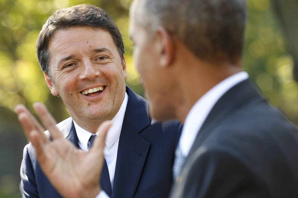 Obama e Renzi discutem política tumultuada nos dois países