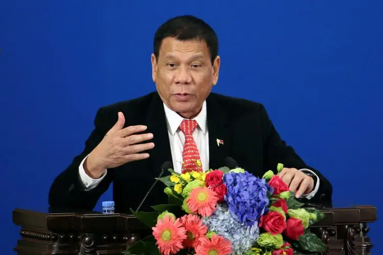Filipinas: Duterte tem intensificado suas atitudes hostis para com os Estados Unidos (Wu Hong/Pool/Reuters)