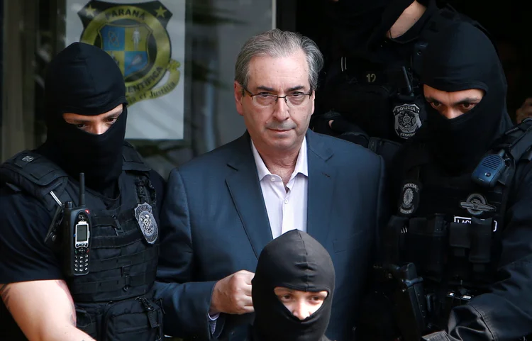 Eduardo Cunha: Seu pedido ainda não foi aceito pelo juiz Sérgio Moro (Rodolfo Buhrer/Reuters)