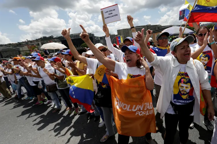 Venezuela: "Há um golpe de estado contínuo", disse líder da oposição, Julio Borges (Marco Bello/Reuters)