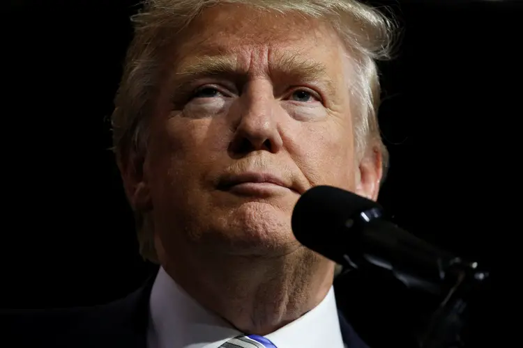 Donald Trump: "Todas essas mentirosas serão processadas assim que a eleição acabar" (Jonathan Ernst/Reuters)