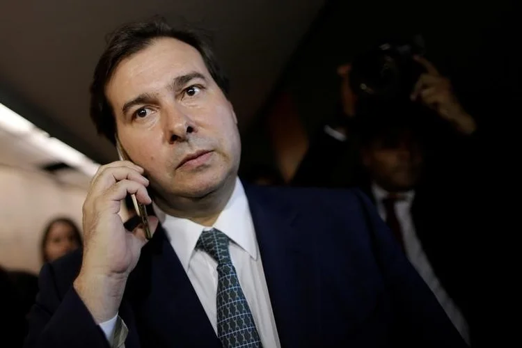 Rodrigo Maia: atual presidente da Câmara pode perder base no centrão e ganhar de aliados informais (Ueslei Marcelino/Reuters)