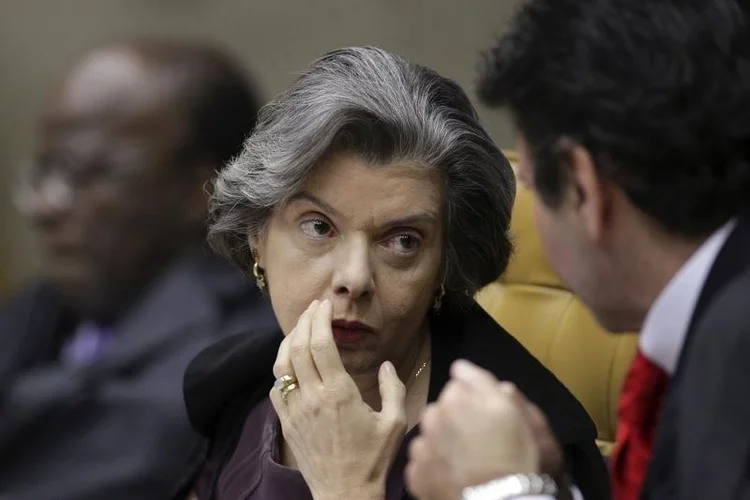 Cármen Lúcia: por meio da assessoria, a ministra informou que não estava previsto o encontro em sua agenda (Ueslei Marcelino/Reuters)