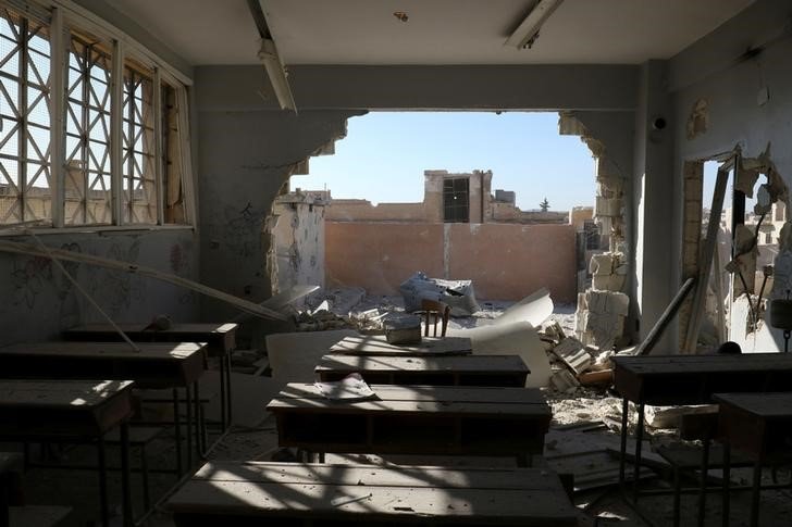 Ataque aéreo contra escola na Síria mata 22 crianças