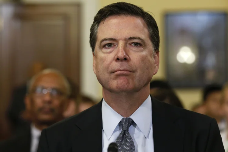 James Comey: o presidente do Comitê de Inteligência do Senado disse que não acredita que uma investigação do FBI sobre os laços entre a campanha de Trump e a Rússia seja o motivo para a demissão (Jonathan Ernst/Reuters)