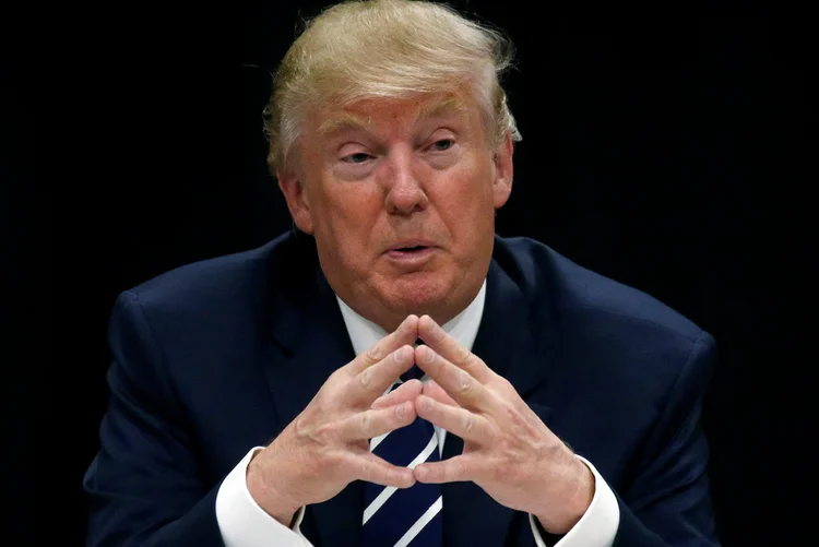 Trump: presidente eleito dos Estados Unidos buscou aproximação com Mitt Romney (Carlo Allegri/Reuters Brazil)